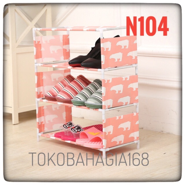 Rak sepatu portable n104