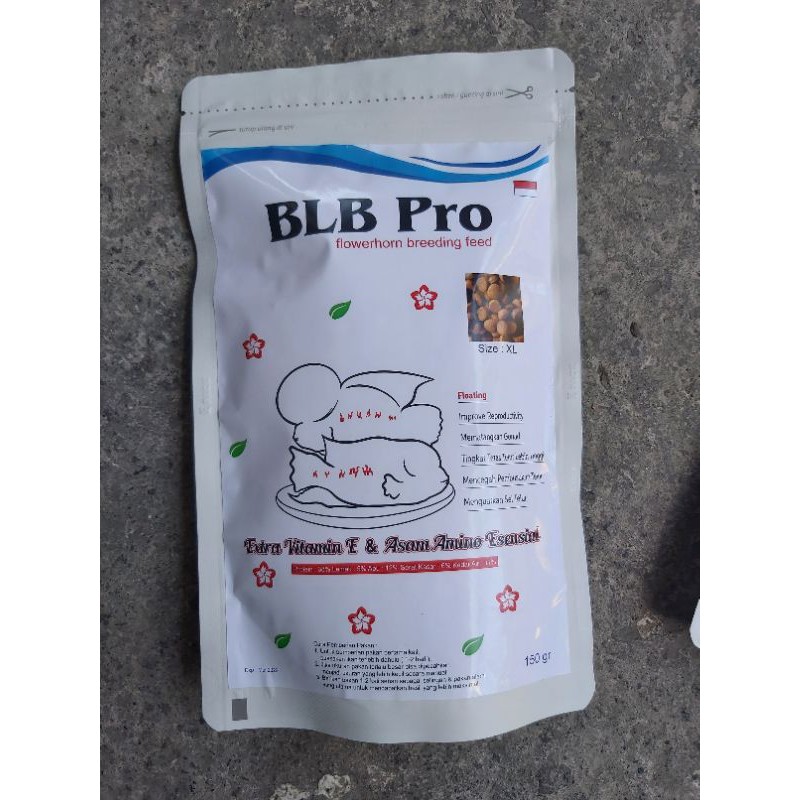 BLB Pro pelet indukan ikan louhan