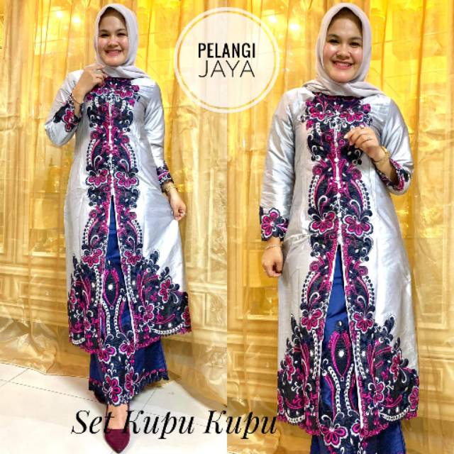 Set kebaya kupu kupu 2 ori by pelangi jaya