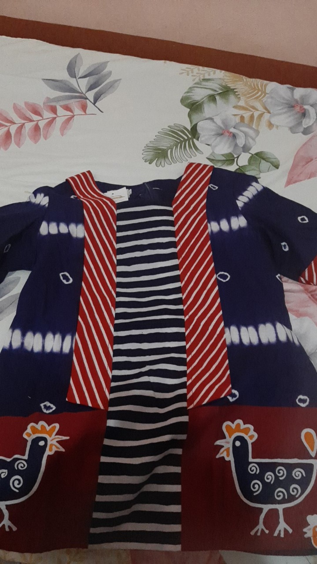 Atasan Batik Ayam Sibori - Khakinata - Neya Top