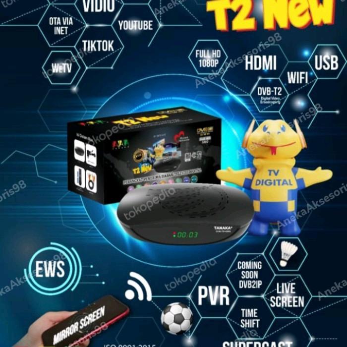 GROSIR SET TOP BOX TV DIGITAL TANAKA T2 NEW PRODUK BARU