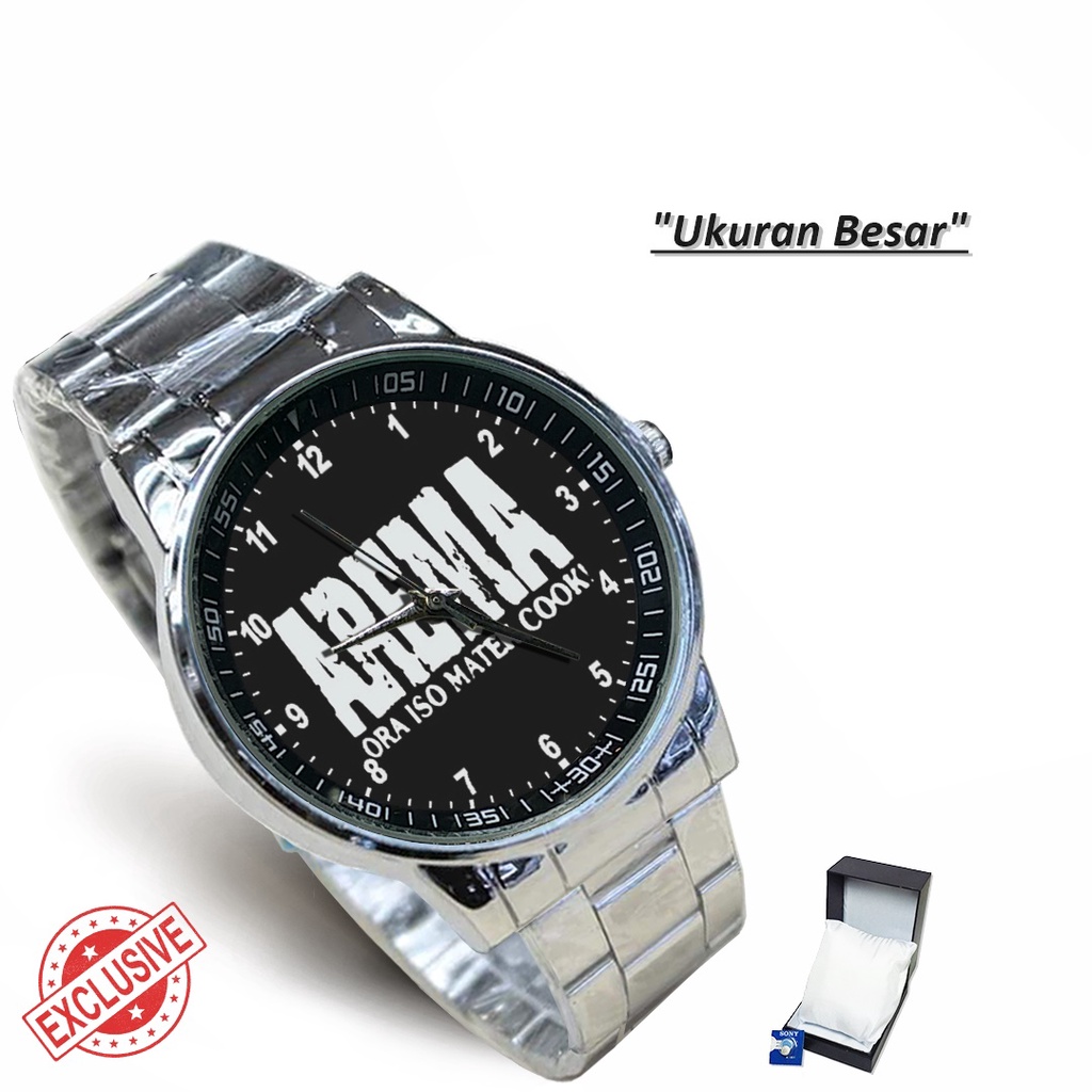 Jam Tangan Rantai Couple AREMA MALANG (Awesome)