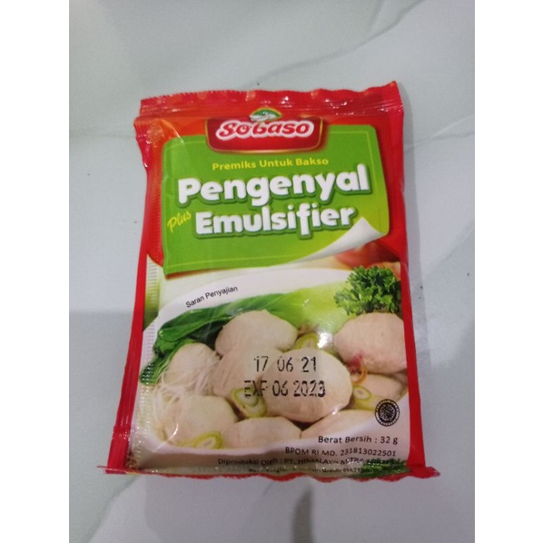 

sobaso pengenyal plus emulsifier (paket 5 bungkus)