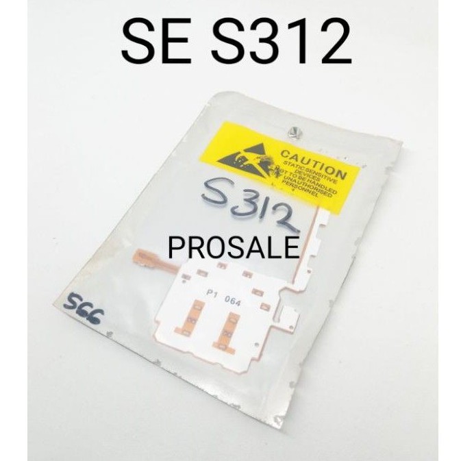 Flexible Sony Ericsson S312 Keypad