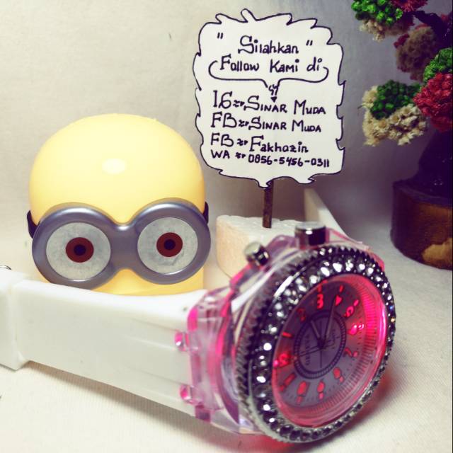 JAM TANGAN KOREA BISA NYALA,,PRIA&WANITA IMPORT TERMURAH TERLARISS