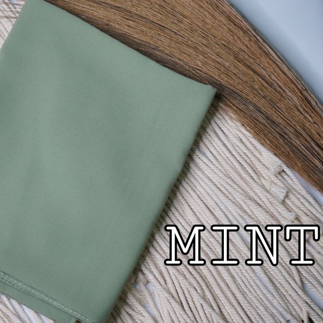 PASHMINA SQUARE CERUTY 180x75CM/PASHMINA BELLA SQUARE-MintSQUARE