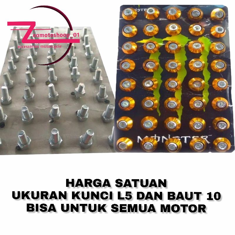 BAUT PLAT NOMOR-BAUT COVER KNALPOT BEAT-KNALPOT BEAT