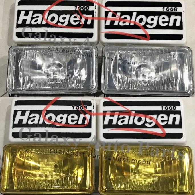 <<<<<] Foglamp lampu kabut kotak universal panther putih kuning