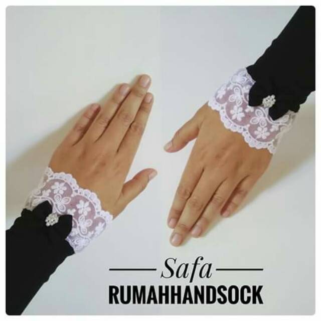 jual handsock tangan wanita Handsock Muslimah Safa / handsock tangan murah berkualitas