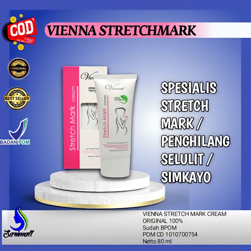 PENGHILANG STRECHMARK AMPUH PERMANEN BPOM 3 STRETCH MARK CREAM KRIM OBAT SALEP ORIGINAL