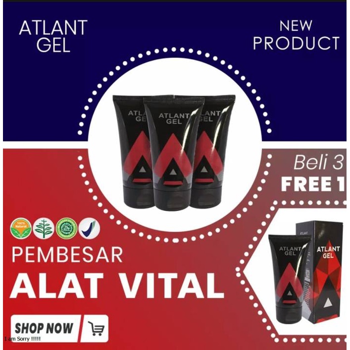 Asli ORIGINAL Pembesar MR-P Permanen Pria - ATLAN