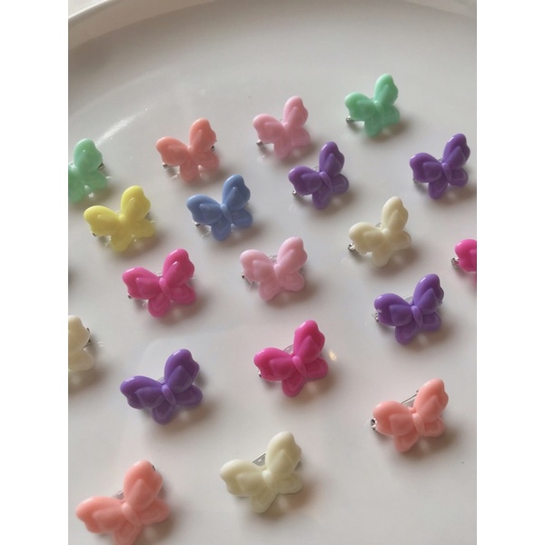 Bros imut per pcs / bros dagu mini / bros clay / bros mini / bros karakter / bros cantik-Kupu 2