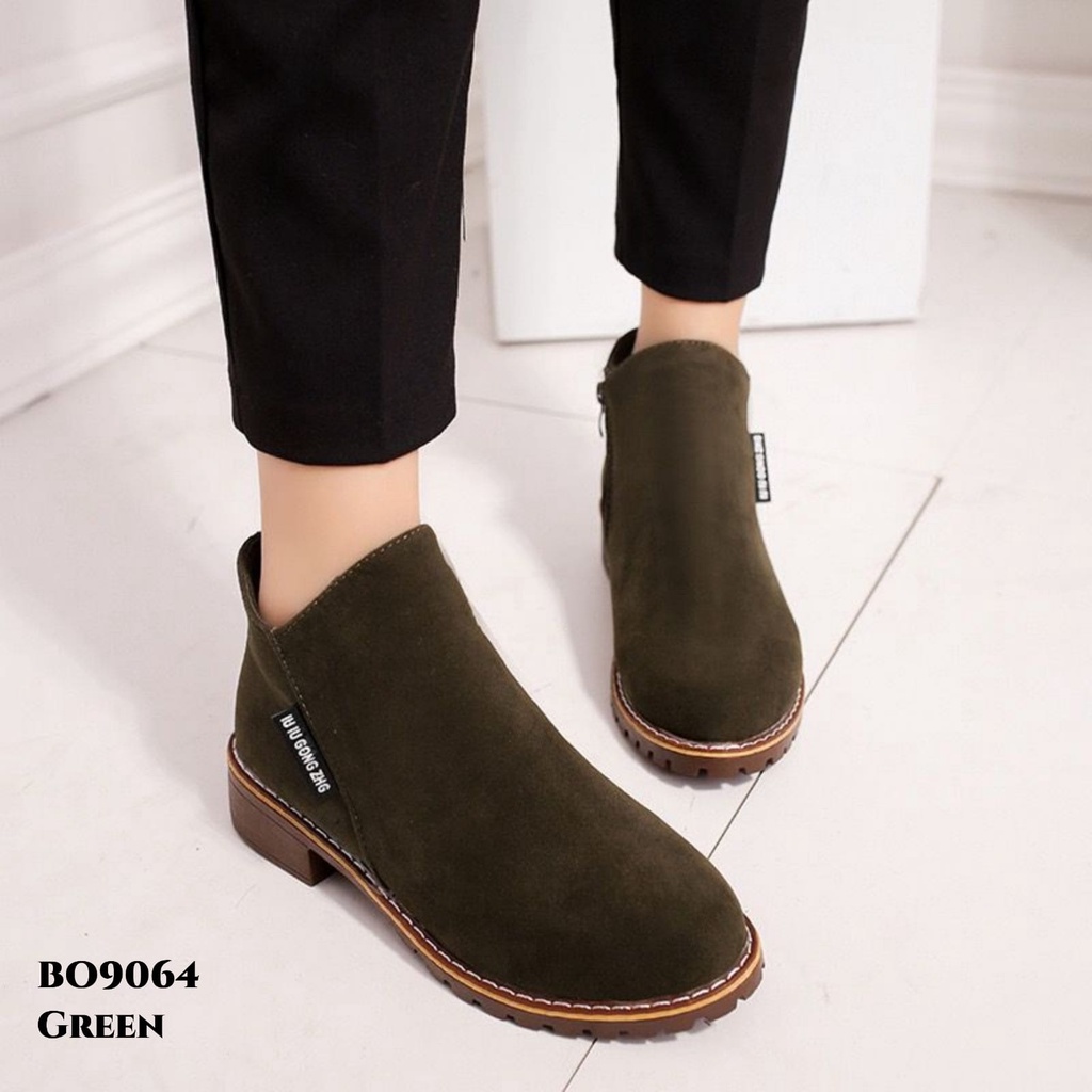 PRF Sepatu Boots Flat Korea BO9064