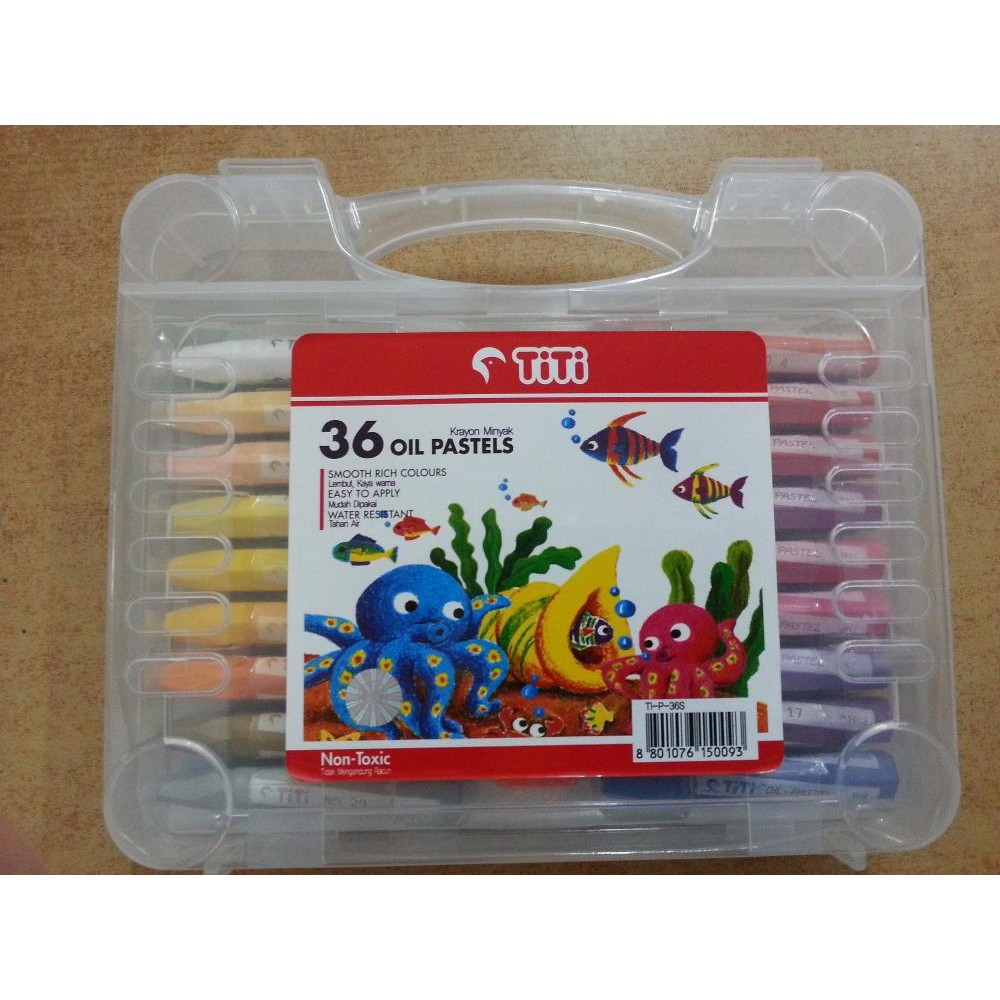 

Crayon TITI Oil Pastel 36 Warna Non Toxic ASLI N09