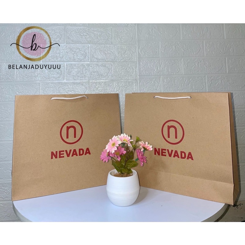 Paper Bag NEVADA Ukuran Medium Pembungkus Kado