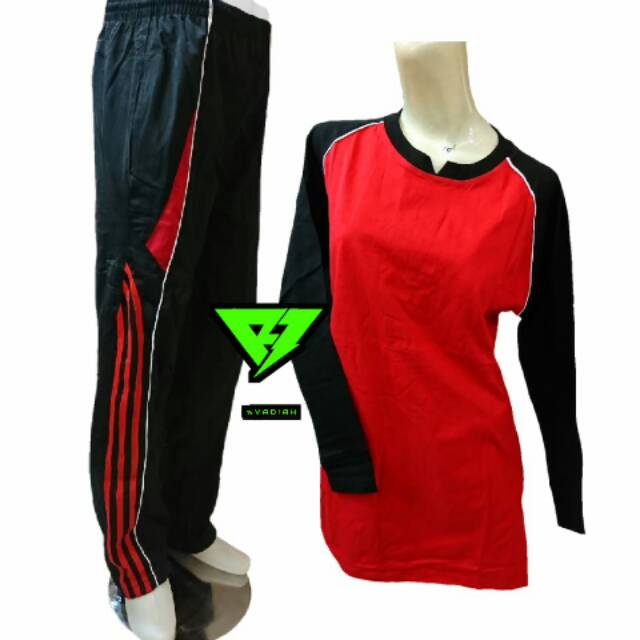 Stelan Seragam Olahraga Muslimah