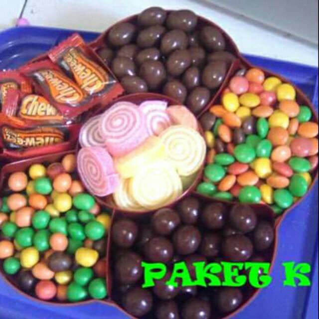 

Coklat Toples Bunga Paket K