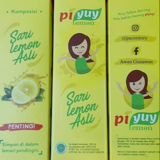 

Sari Lemon Asli 'Piyuy Lemon'