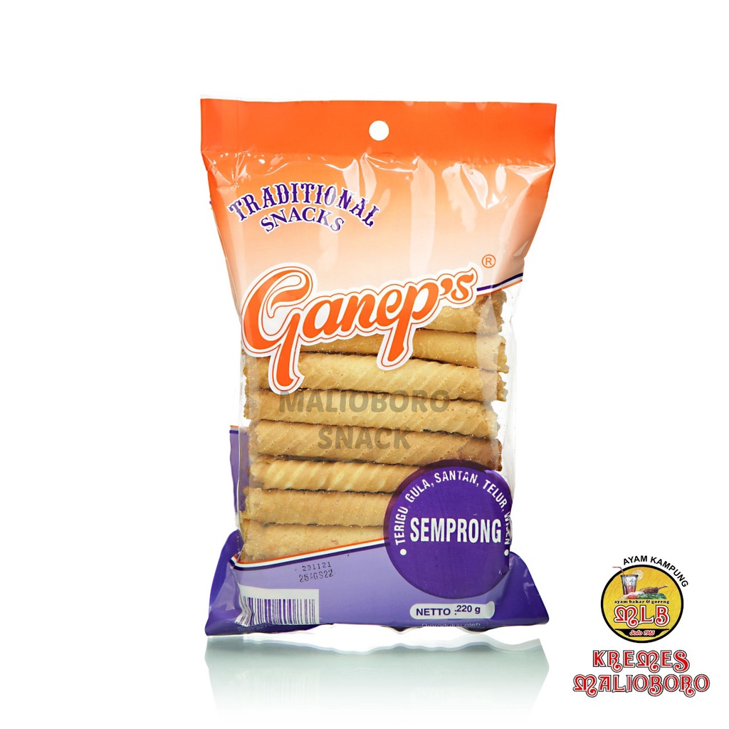 

Semprong Ganep 220 Gram Jajanan Tradisional Khas Solo