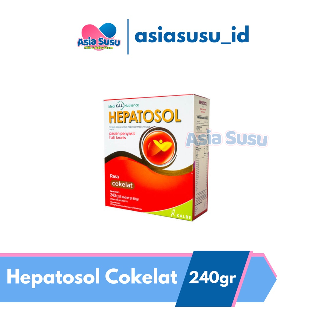 

Hepatosol Coklat - Nutrisi Kesehatan Hati 240 Gram