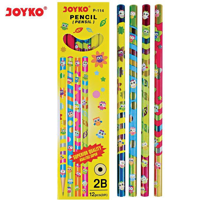 

Pencil / Pensil Joyko P-114 / 2B / 1 BOX 12 PCS