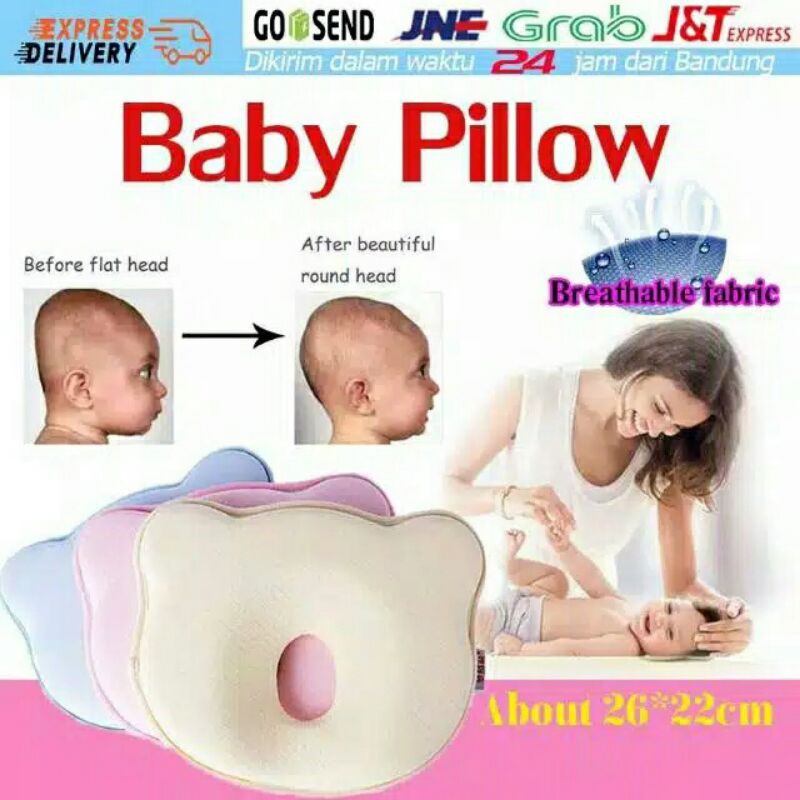 BANTAL MEMORY FOAM  orthopedic slow rebound foam bantal anti ngorok anti peyang bayi baby