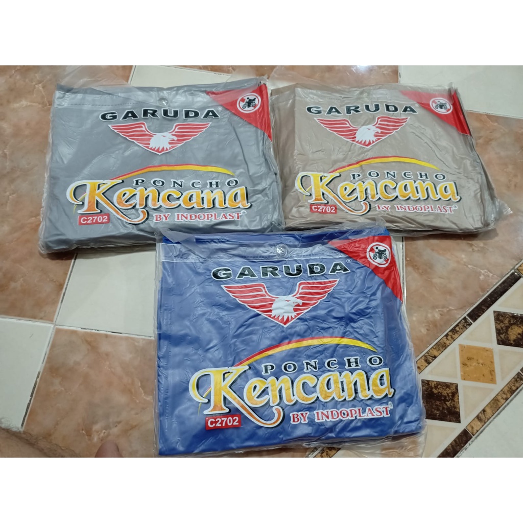 JAS HUJAN PONCHO KENCANA GARUDA MERK INDOPLAST