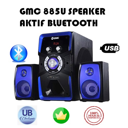 SPEAKER AKTIF GMC 885U SPEAKER BLUETOOTH AKTIF