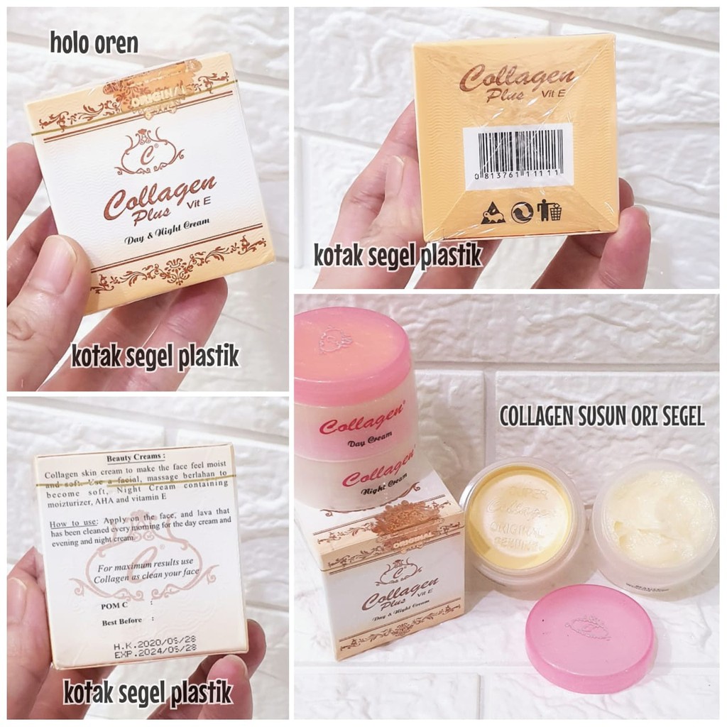 Cream Collagen ASLI SEGEL HOLO EMAS