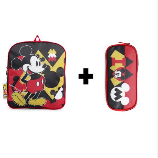 

Disney Mickey Mouse School Bag Set