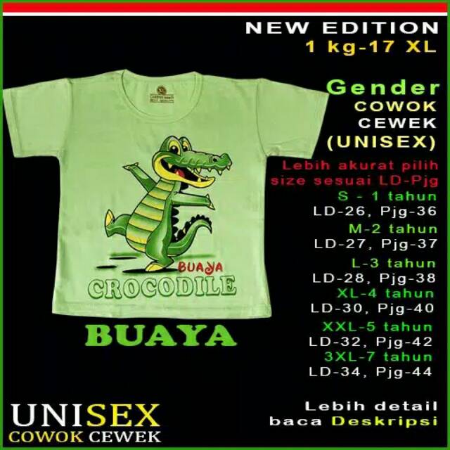 Kaos murah karakter kids