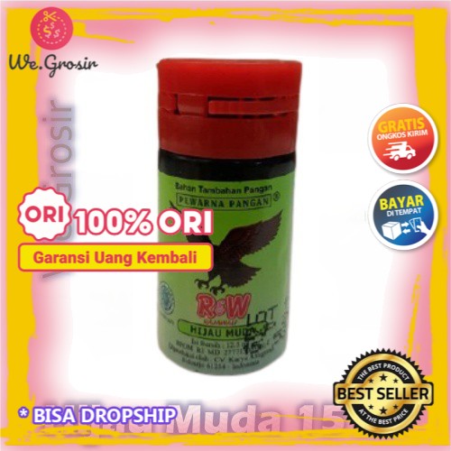 

Pewarna Makanan Rajawali 15 ml - Hijau Muda