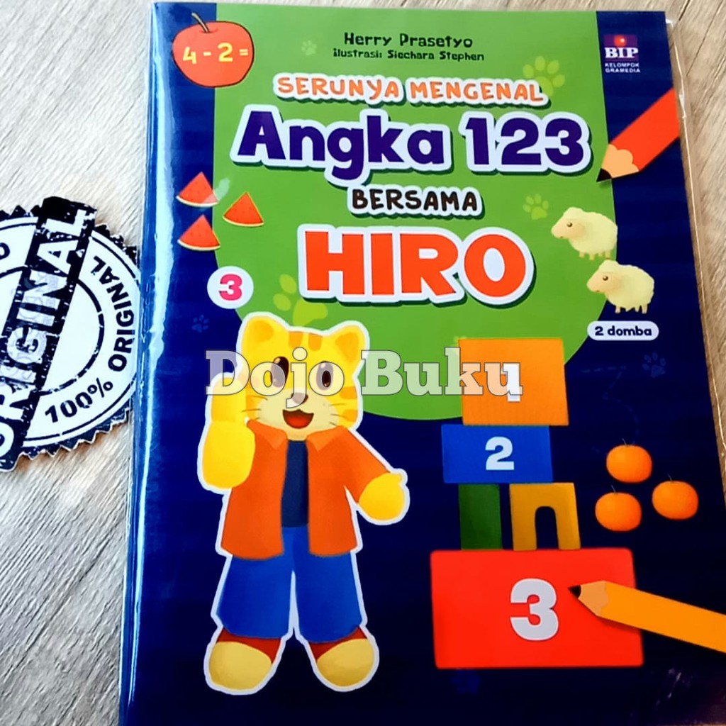 Serunya Mengenal Angka 123 Bersama Hiro by Herry Prasetyo