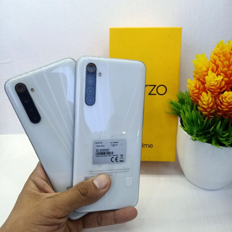 Realme Narzo Ram 4GB Internal 128GB HP Second Seken Bekas Murah Oppo Realmi Narzo 4/128 Fullset Bata