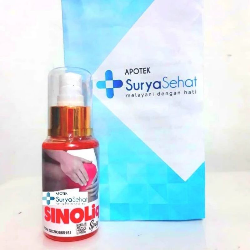 Sinoliq Spray - Obat Nyeri Sendi Keseleo Pegal Linu Bengkak