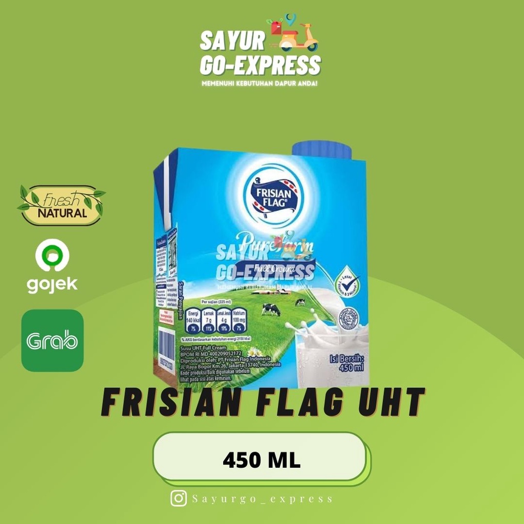 

Susu UHT Frisian Flag 450ml