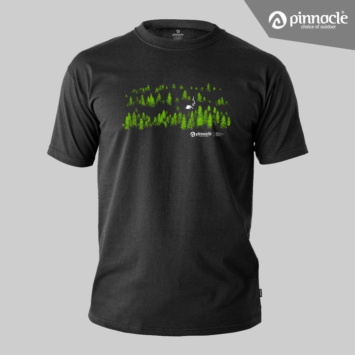 Pinnacle T-shirt Forest - Kaos Pinnacle kode P07