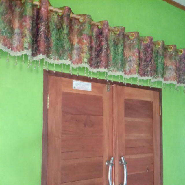 Poni Tirai Nya Aja (tanpa Gorden) Floging Mawar Coktu 24 Smokring