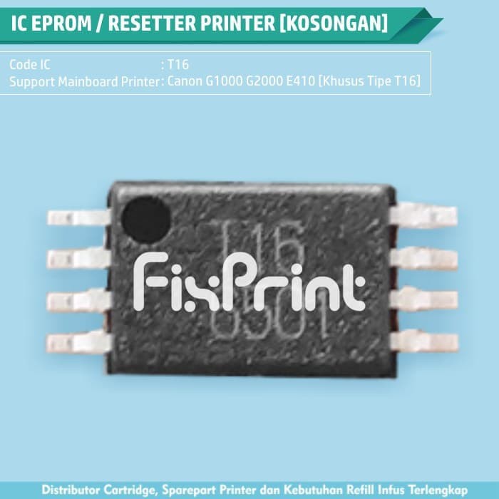 IC Eprom Eeprom Printer Canon G2010 IC Resetter Reset Counter G2010 FPS1009