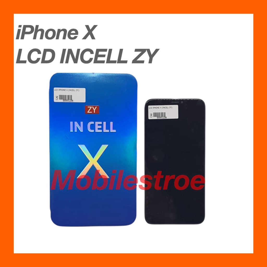 LCD IP X FULLSET TOUCHSCREEN INCELL ZY