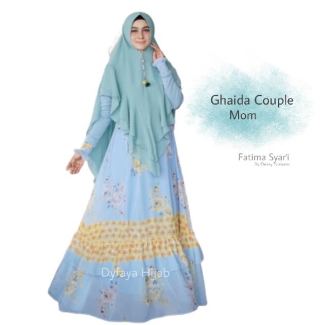 GAMIS SYARI KEMBAR IBU dan ANAK " GHAIDA COUPLE MOM " FATIMA SYAR'I By Deasy Nirwani