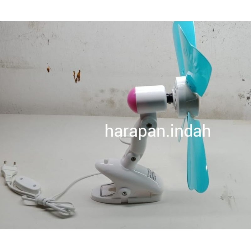 Kipas Kyuzuku 4baling 16Watt 2ln1 (Jepit Dan Dinding)