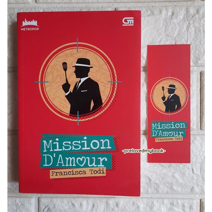 [KOLPRI] SALE ORIGINAL Buku Novel Bekas, Buku Preloved, Novel Bekas, Novel Preloved-MISSION D AMOUR