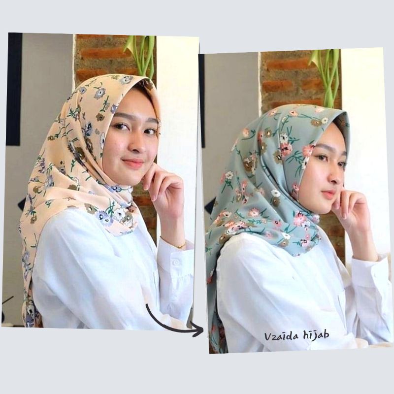 Segiempat wolfis motif sintya ukuran 110-150 cm