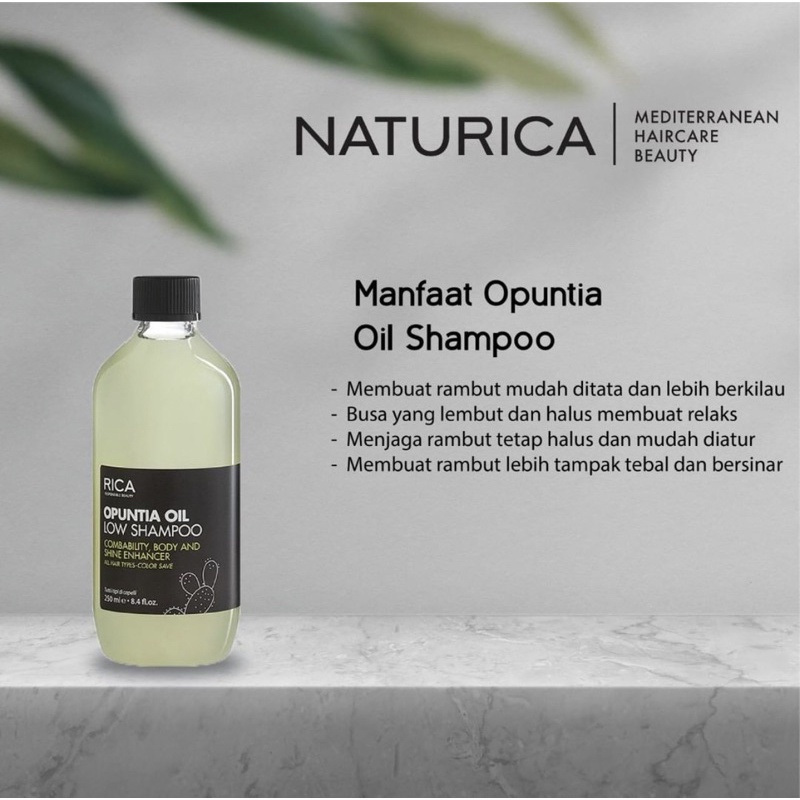 Naturica Opuntia Oil Low Shampoo 50ml / 250ml