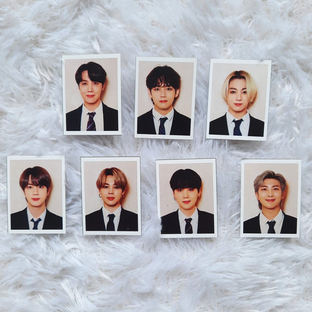 BTS ID PHOTO ARMY KIT 8 3X4