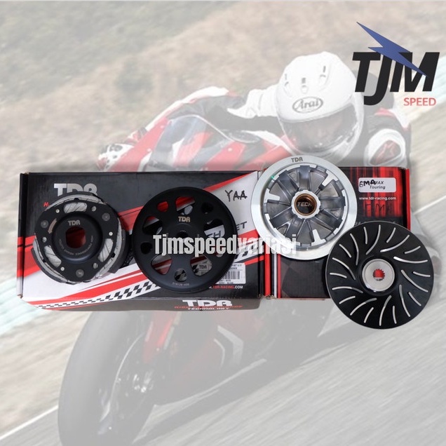 Paket Kirian Mangkok,Kampas Ganda + Pully Assy Nmax/Aerox TDR