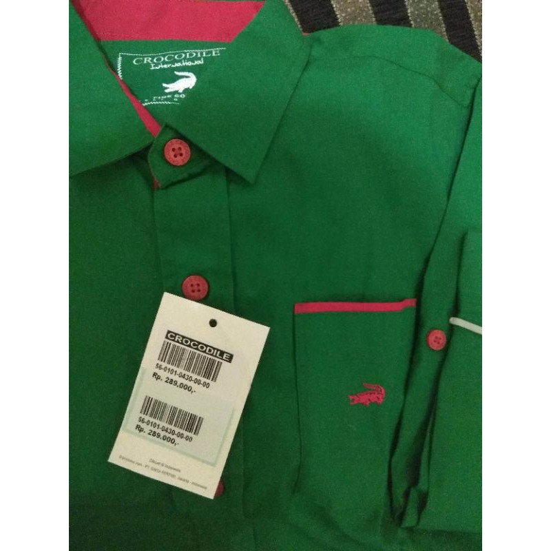 kemeja anak crocodile