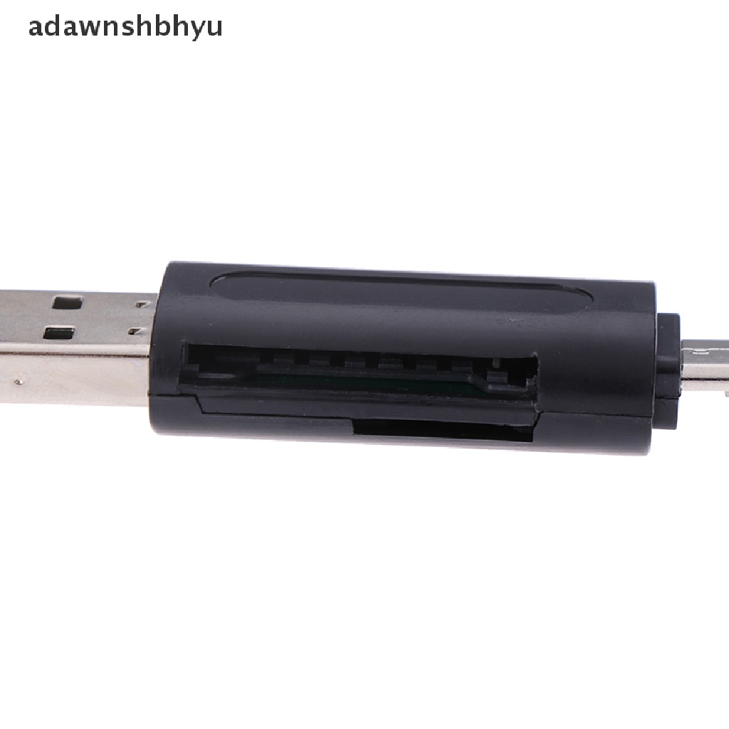 Adawnshbhyu Adaptor memory card reader otg usb 2.0 Multifungsi Untuk Handphone tf t-flash