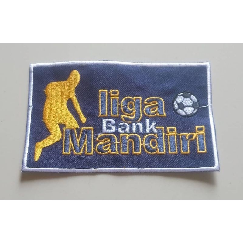 Emblem Liga Bank Mandiri Navy .